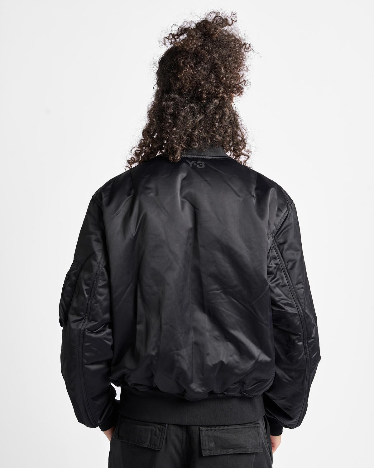 ジャケット・アウター Y-3 PLEATHER BOMBER JACKET Y-3 BOMBER JACKET | JX7270 | AFEW STORE